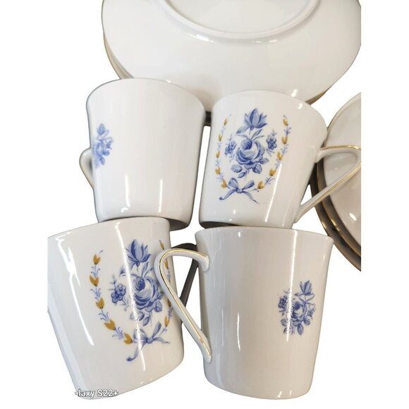 Vin. Mitterteich Bavaria Made in Germany Tea Cup, Saucer & Dessert Plate Set of - Picture 3 of 15